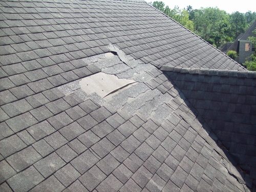 Roof Damage on Insurance